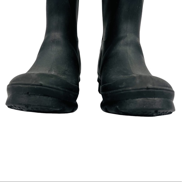 Kamik Jennifer Tall Black Waterproof Rubber Riding Style Rain Boots Size 7 - Picture 4 of 12